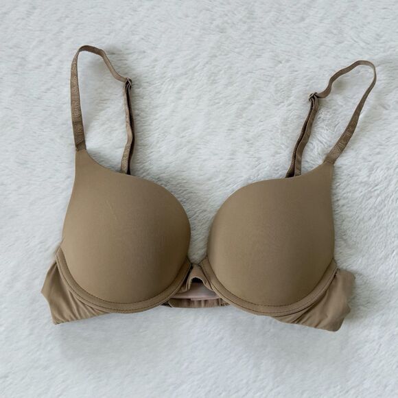 Victoria's Secret Other - Victoria's Secret The T-Shirt Perfect Shape Smooth Push-Up Bra Size 30B Praline